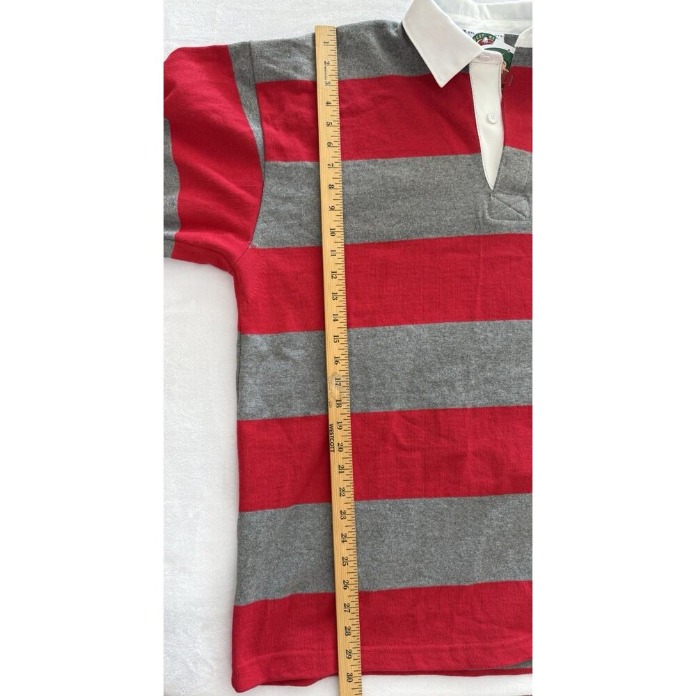 Vintage Ohio State Buckeyes Rugby Long Sleeve Shirt Large Polo Size XXL NWT - Picture 9 of 10